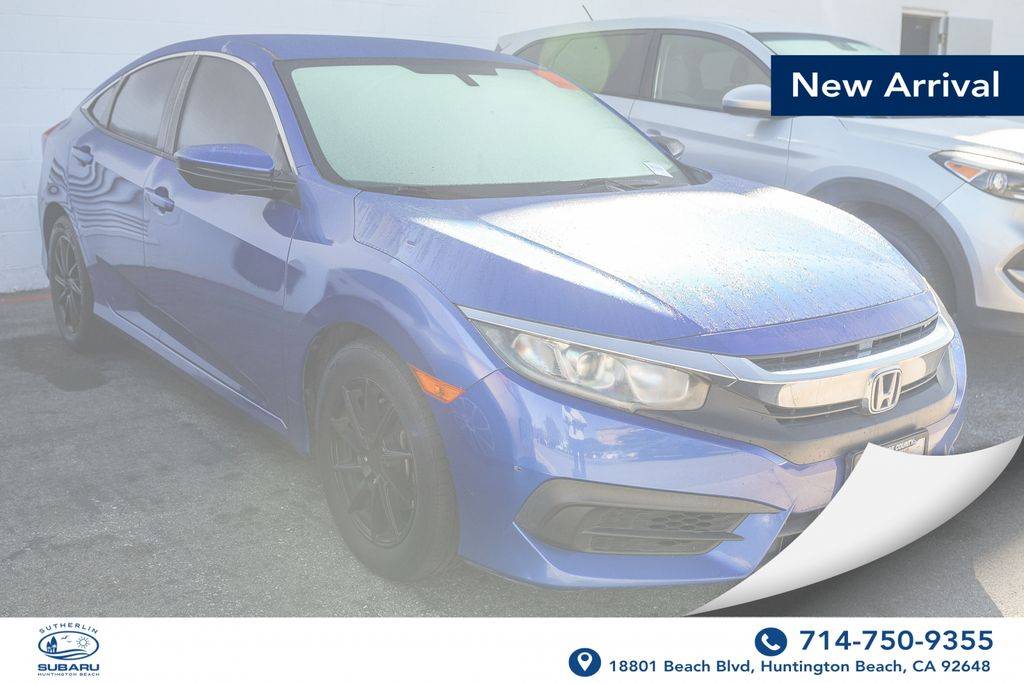 2016 Honda Civic LX — Sedan — 95,264 mi — Huntington Beach, CA