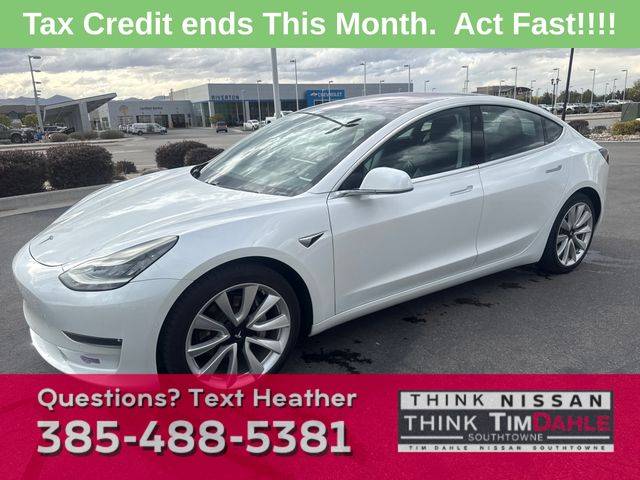 2018 Tesla Model 3 Long Range — Sedan — 74,906 mi — South Jordan, UT