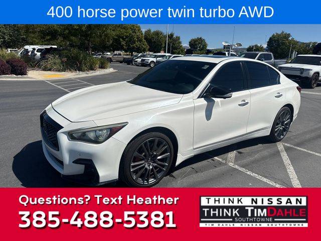 2021 INFINITI Q50 RED SPORT 400 — Sedan — 48,198 mi — South Jordan, UT