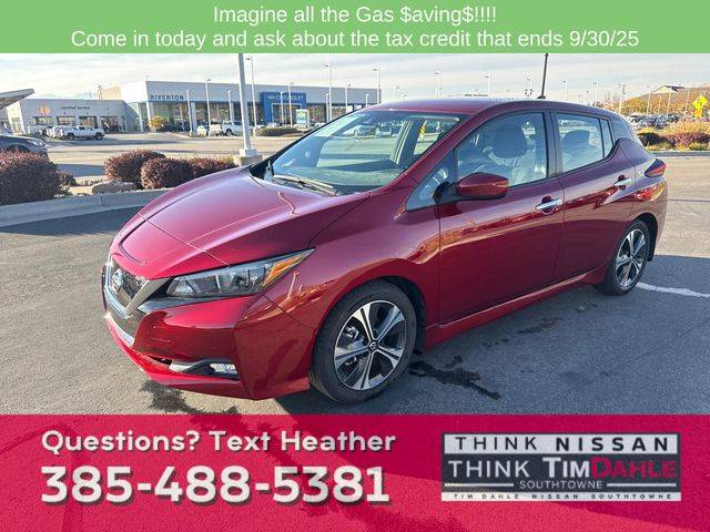 2022 Nissan LEAF SV — Hatchback — 12,425 mi — South Jordan, UT