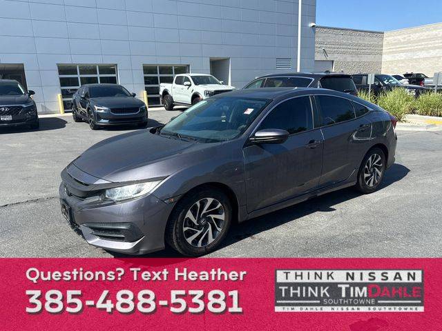 2018 Honda Civic EX — Sedan — 57,521 mi — South Jordan, UT