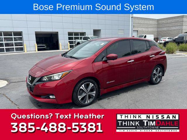 2018 Nissan LEAF SL — Hatchback — 27,710 mi — South Jordan, UT