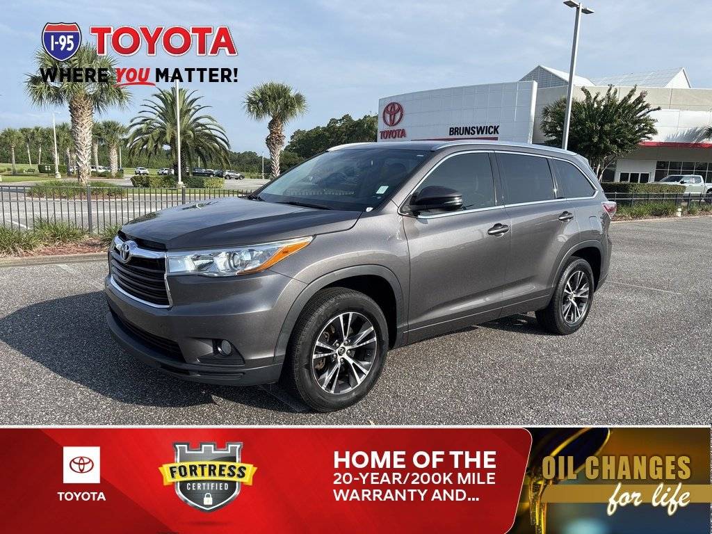 2016 Toyota Highlander XLE — SUV — 140,334 mi — Brunswick, GA