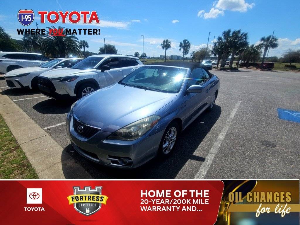 2008 Toyota Camry Solara SE V6 — Convertible — 107,918 mi — Brunswick, GA
