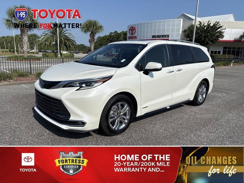 2021 Toyota Sienna Platinum — Minivan — 70,423 mi — Brunswick, GA