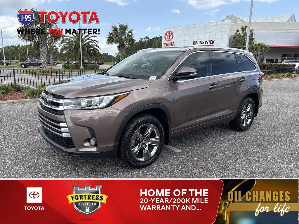 2018 Toyota Highlander Limited — SUV — 42,077 mi — Brunswick, GA