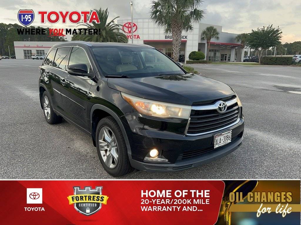 2015 Toyota Highlander Limited — SUV — 167,222 mi — Brunswick, GA