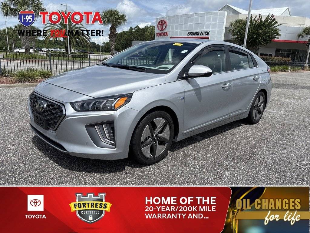 2020 Hyundai Ioniq Hybrid Limited — Hatchback — 34,351 mi — Brunswick, GA