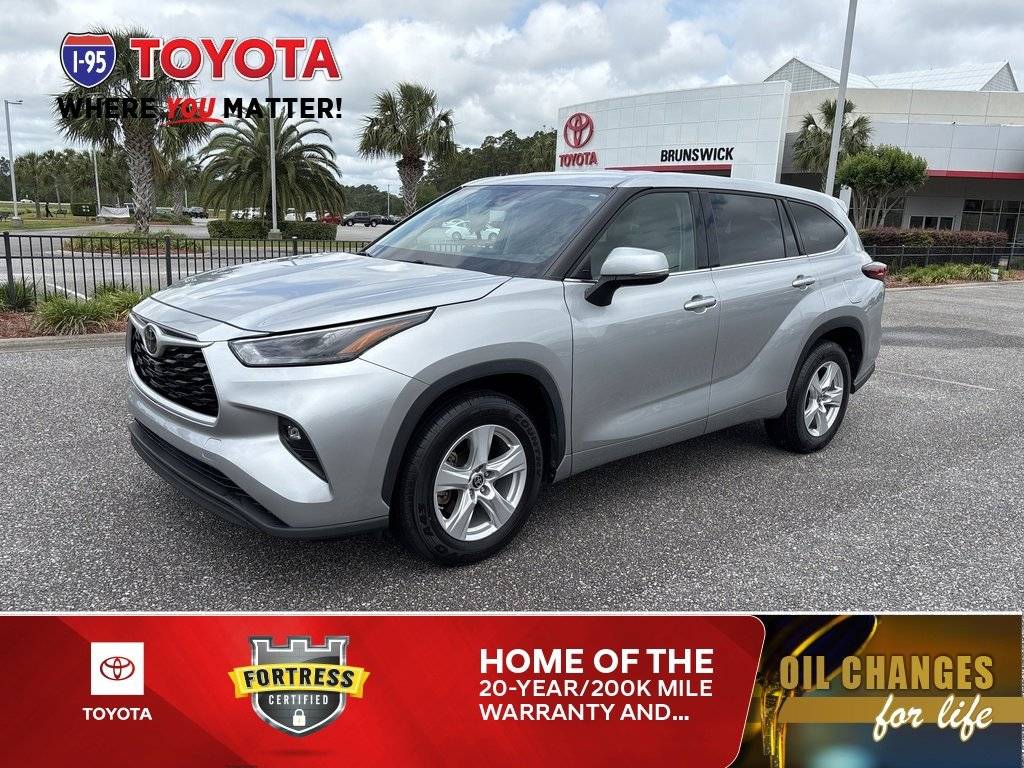 2022 Toyota Highlander LE — SUV — 42,931 mi — Brunswick, GA