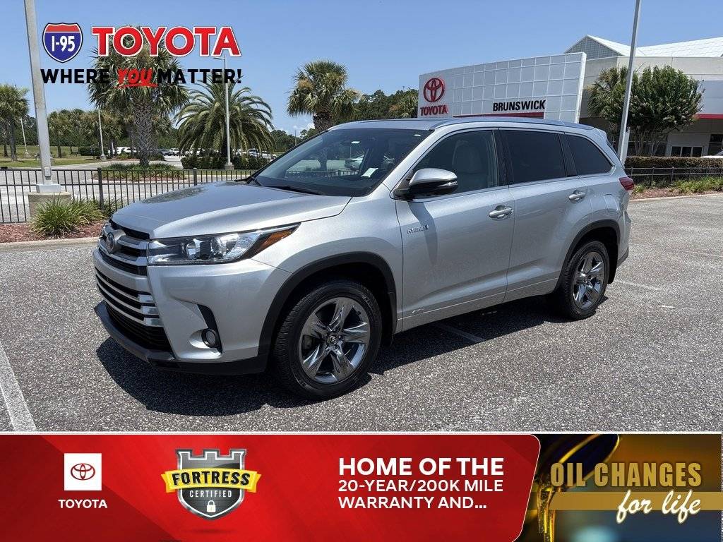2018 Toyota Highlander Hybrid Limited — SUV — 68,768 mi — Brunswick, GA