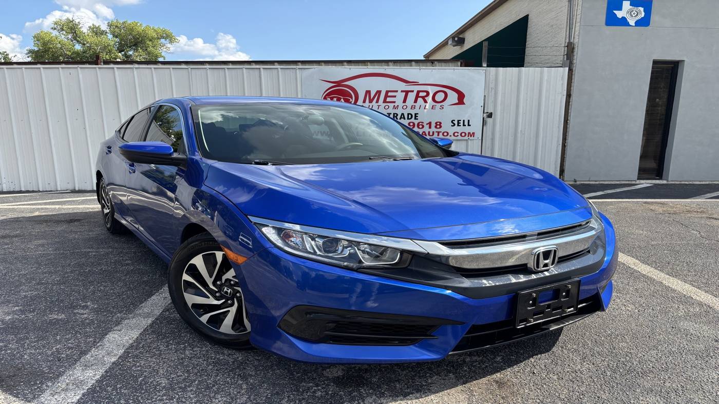 2016 Honda Civic LX — Sedan — 63,679 mi — Dallas, TX