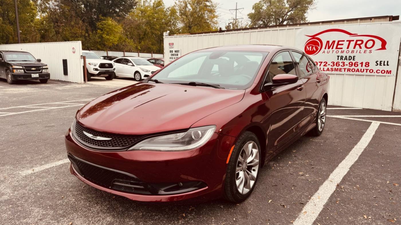 2015 Chrysler 200 S — Sedan — 80,536 mi — Dallas, TX