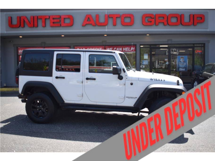 2015 Jeep Wrangler Willys Wheeler — SUV — 95,489 mi — Putnam, CT