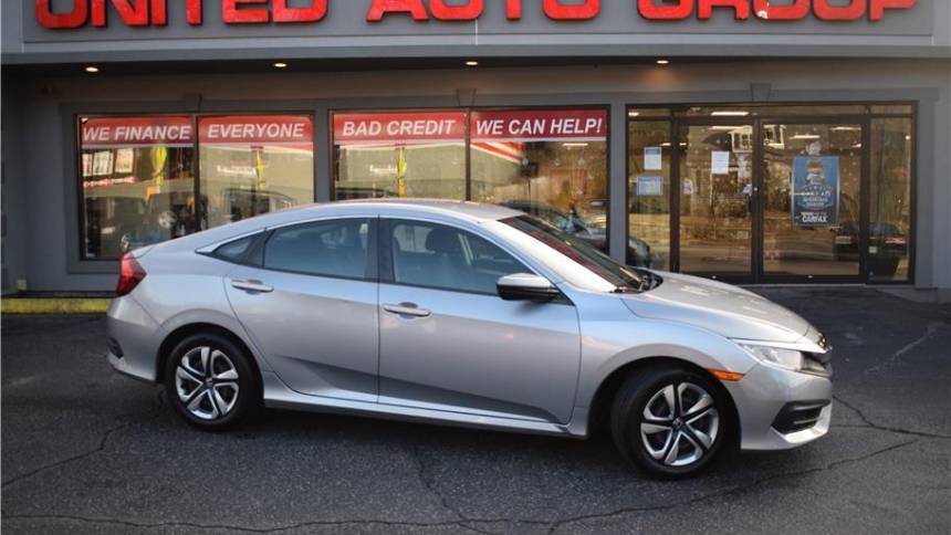 2018 Honda Civic LX — Sedan — 123,249 mi — Putnam, CT