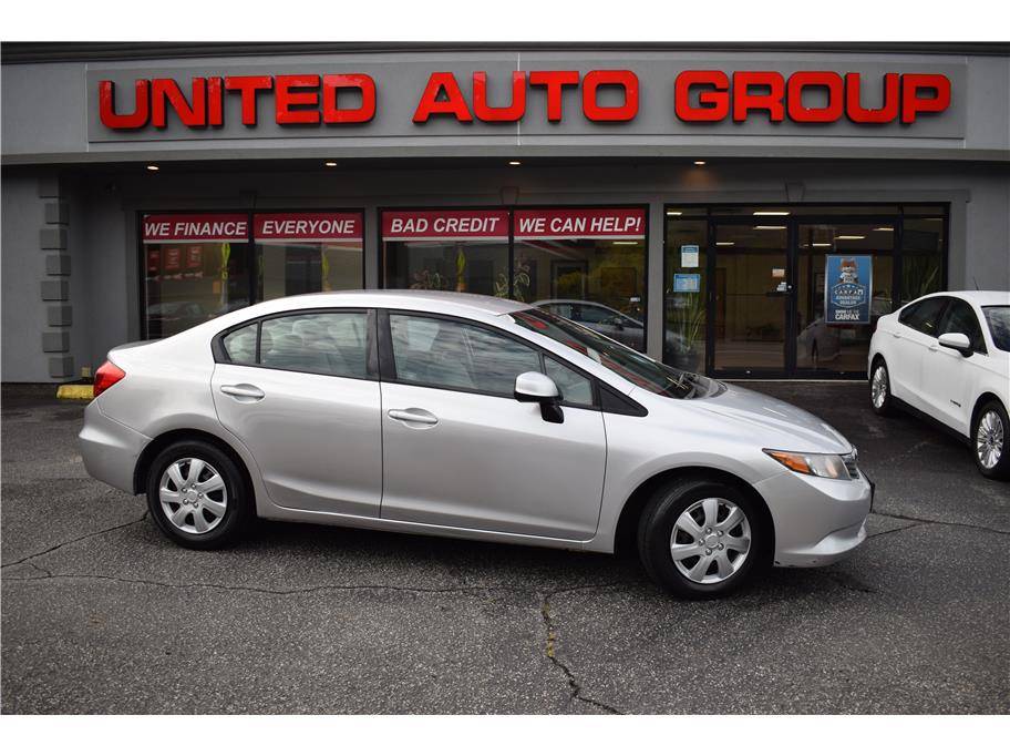 2012 Honda Civic LX — Sedan — 111,687 mi — Putnam, CT