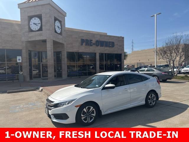 2017 Honda Civic LX — Sedan — 105,143 mi — McKinney, TX