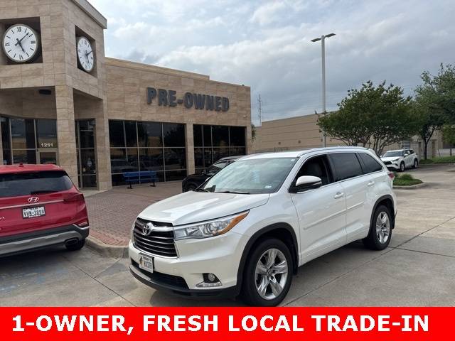 2016 Toyota Highlander Limited — SUV — 50,736 mi — McKinney, TX
