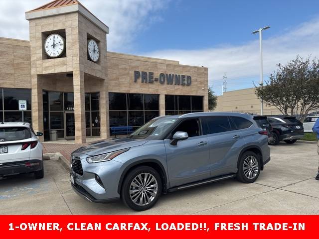 2023 Toyota Highlander Platinum — SUV — 21,398 mi — McKinney, TX