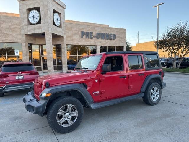 2020 Jeep Wrangler Sport S — SUV — 81,655 mi — McKinney, TX