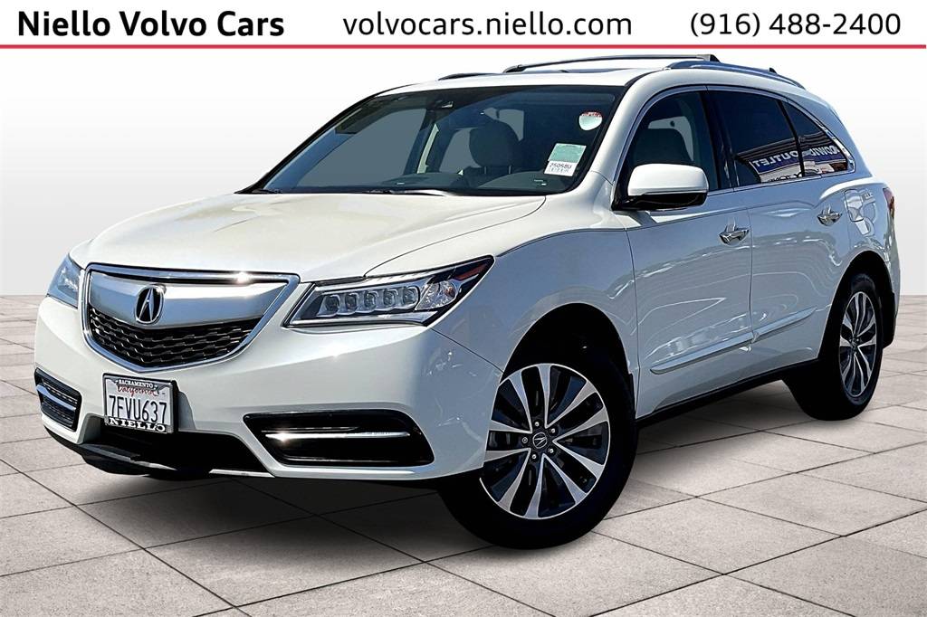 2016 Acura MDX Technology Package — SUV — 72,265 mi — Sacramento, CA