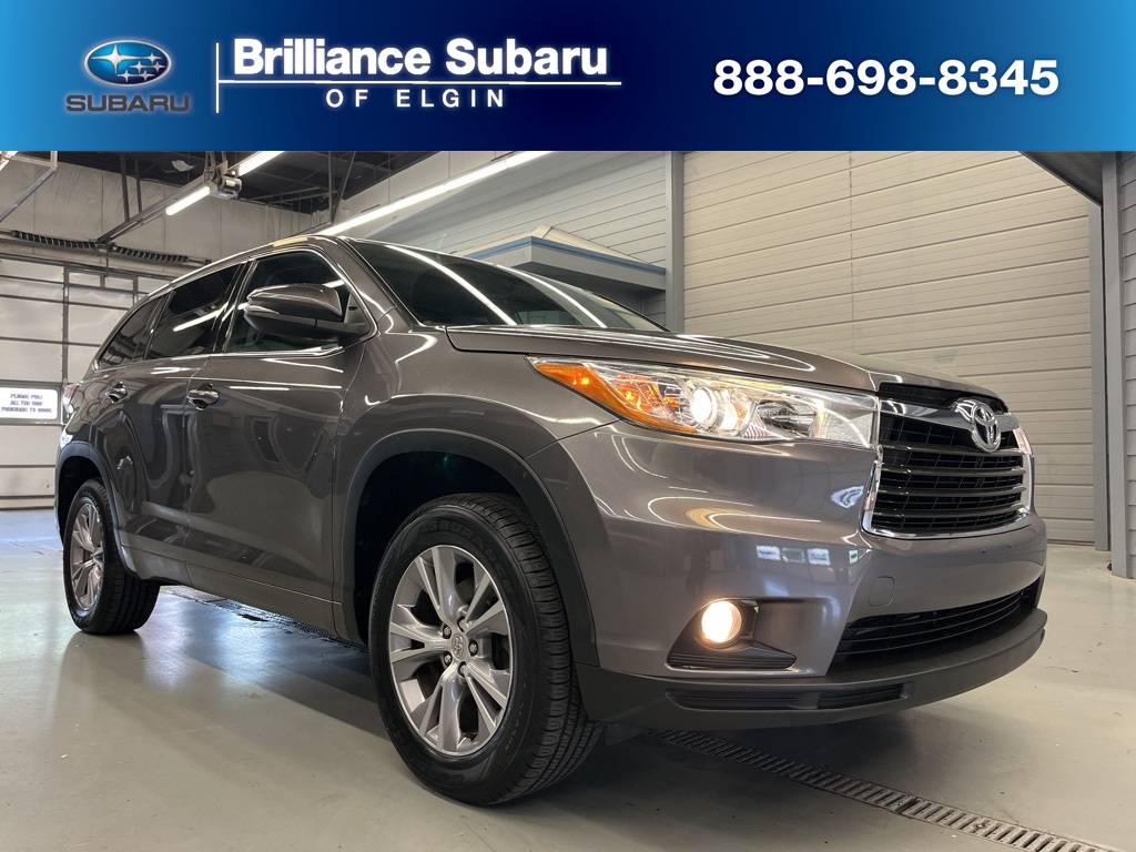 2015 Toyota Highlander LE V6 — SUV — 57,507 mi — Elgin, IL