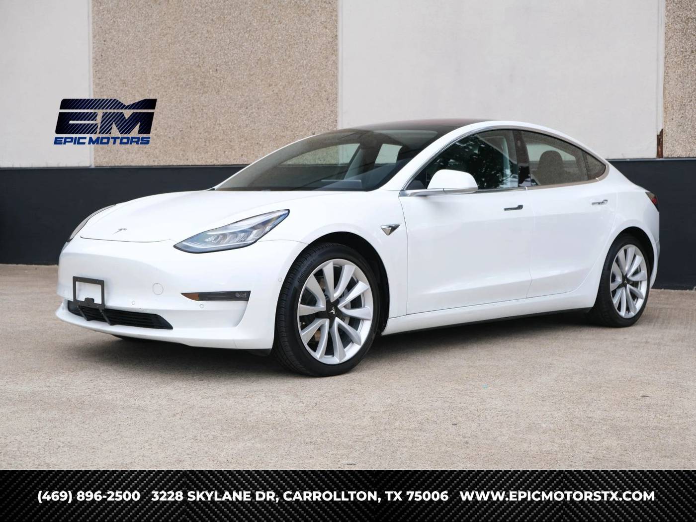 2018 Tesla Model 3 Long Range — Sedan — 59,280 mi — Carrolton, TX