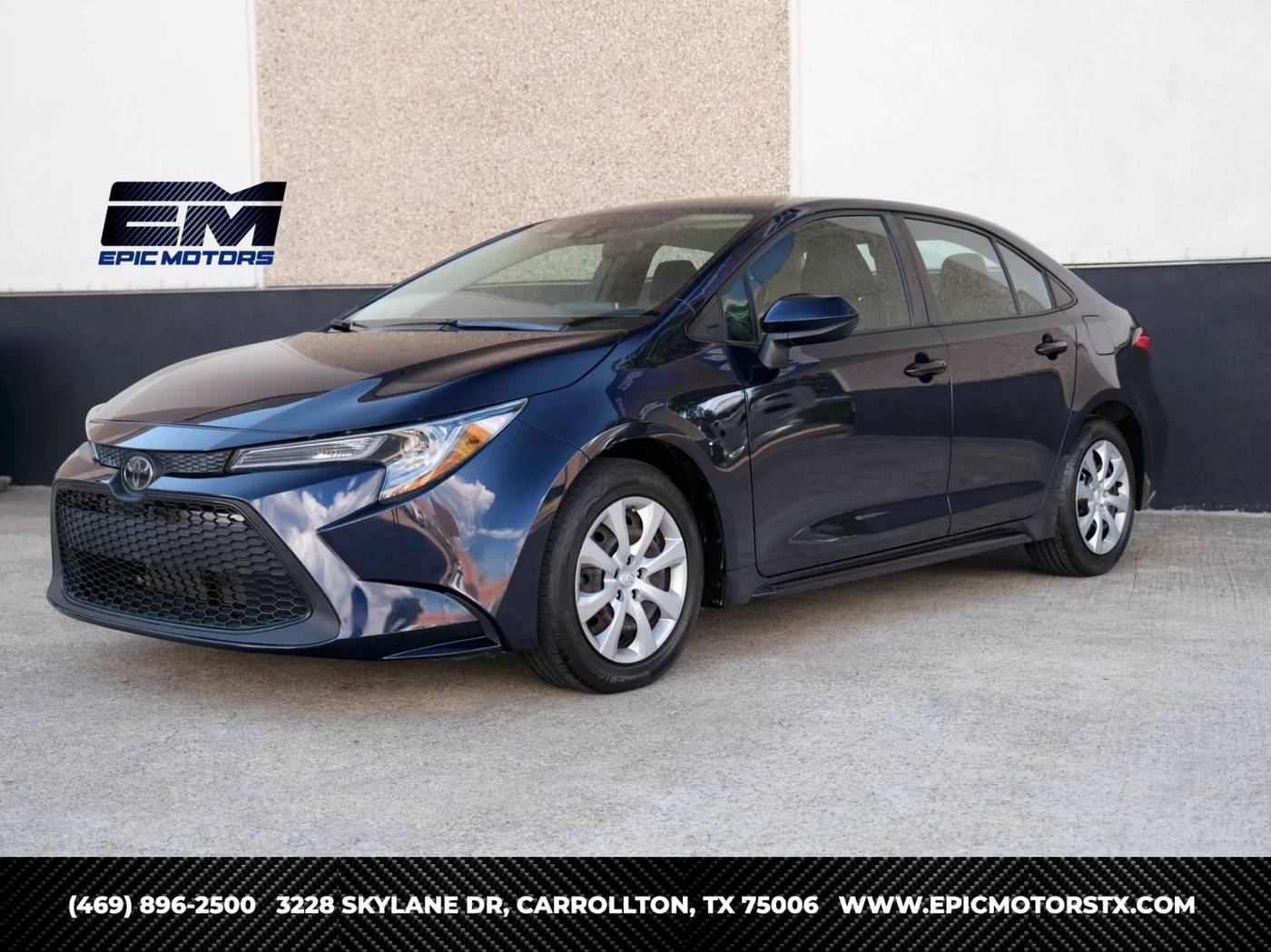2021 Toyota Corolla LE — Sedan — 63,664 mi — Carrolton, TX
