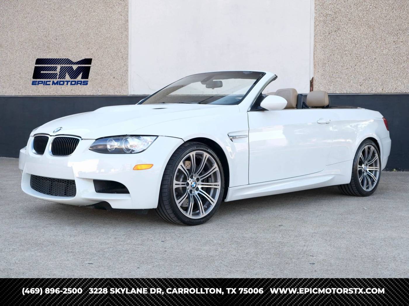 2013 BMW M3 Standard — Convertible — 43,783 mi — Carrolton, TX