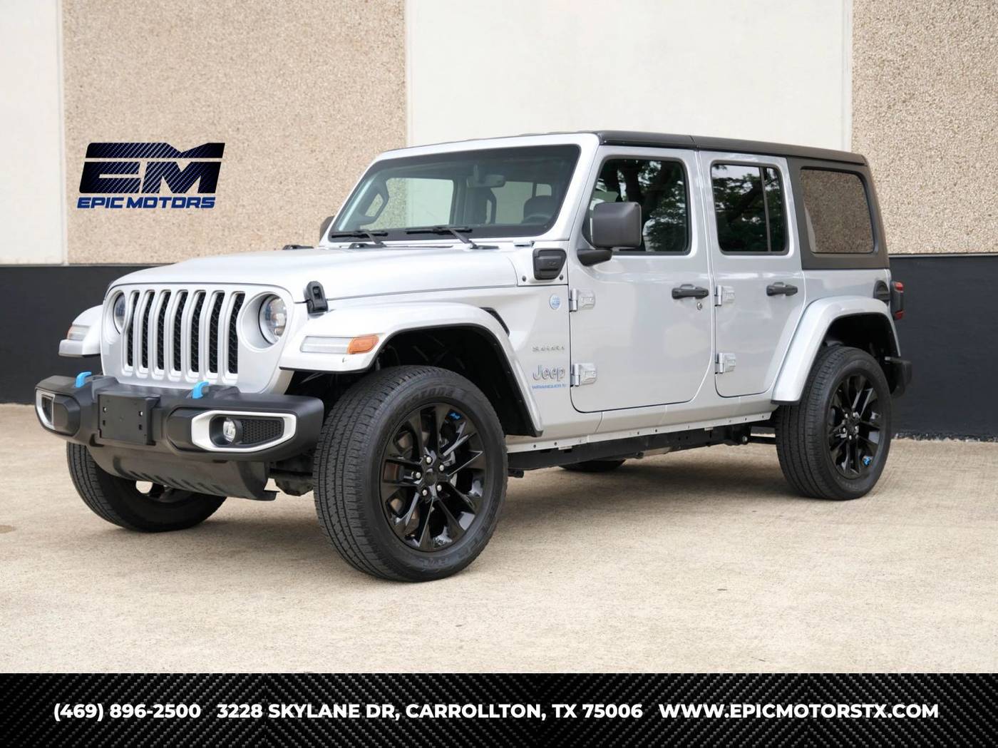 2023 Jeep Wrangler Sahara 4xe — SUV — 47,405 mi — Carrolton, TX