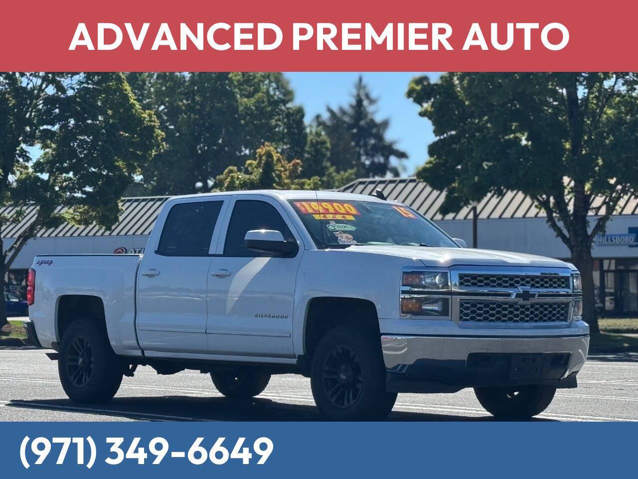 2015 Chevrolet Silverado 1500 LT — Pickup Truck — 145,000 mi — Hillsboro, OR