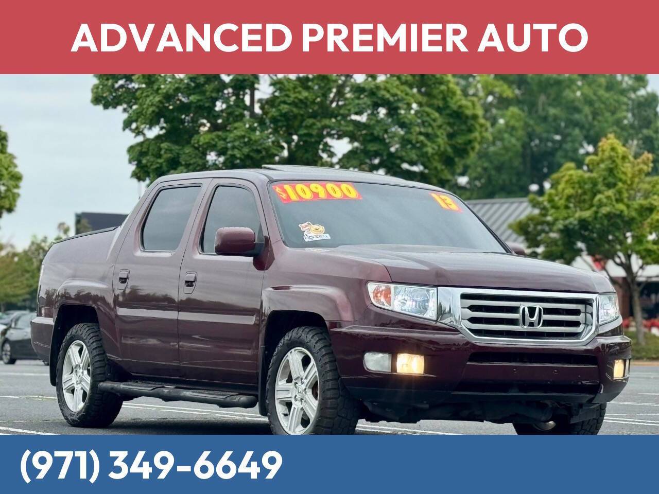 2013 Honda Ridgeline RTL — Pickup Truck — 150,000 mi — Hillsboro, OR