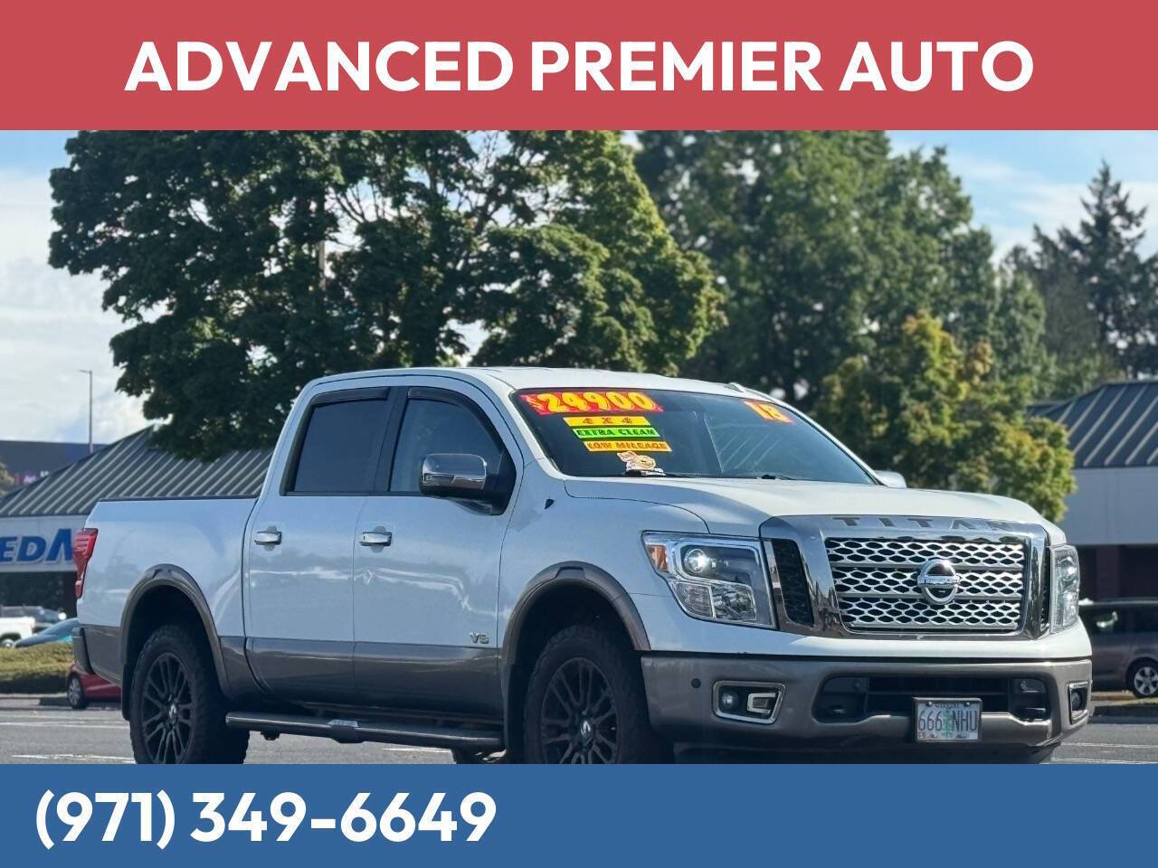 2018 Nissan Titan Platinum Reserve — Pickup Truck — 90,000 mi — Hillsboro, OR