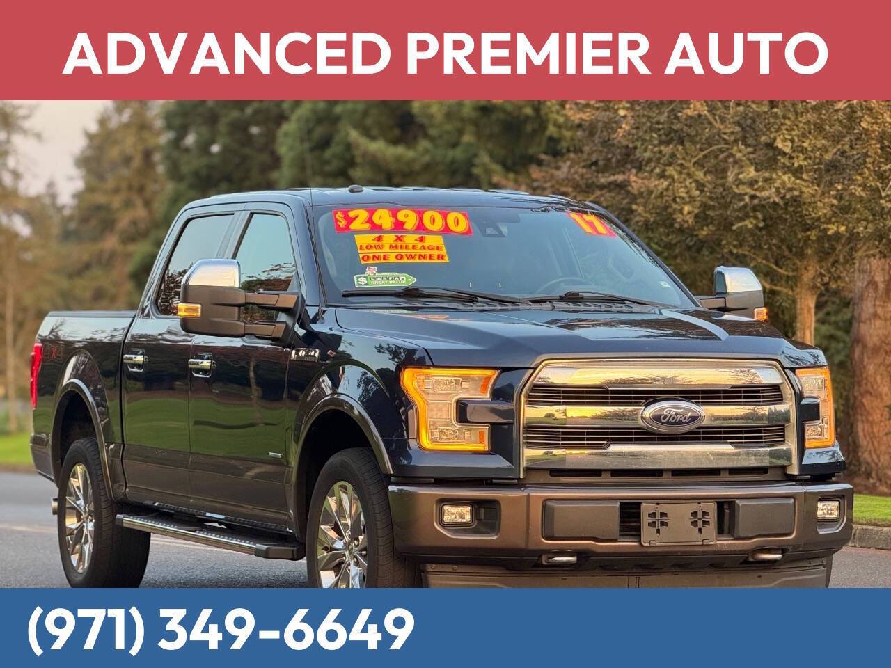 2017 Ford F-150 Lariat — Pickup Truck — 105,000 mi — Hillsboro, OR
