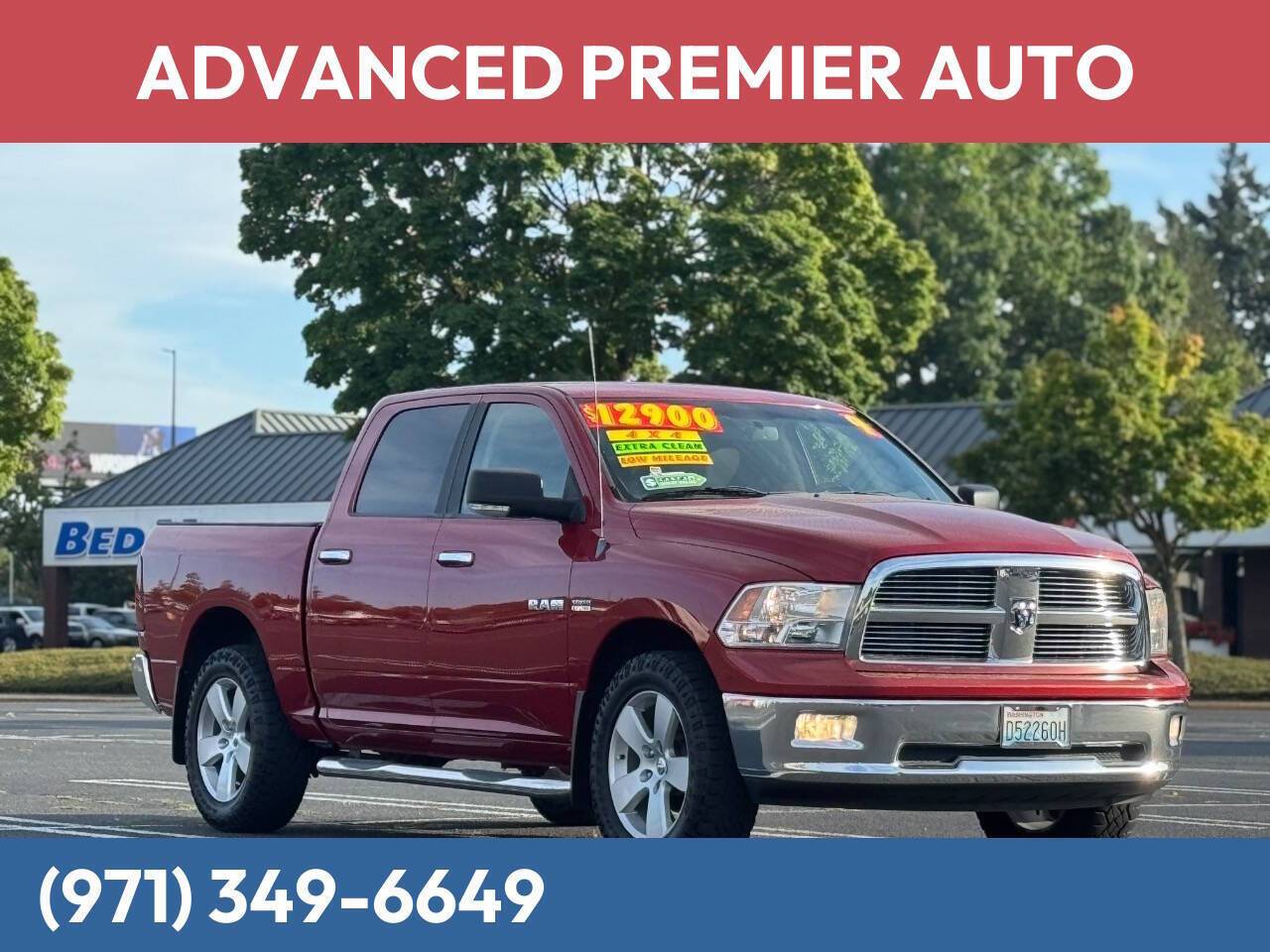 2009 Dodge Ram 1500 SLT — Pickup Truck — 74,000 mi — Hillsboro, OR