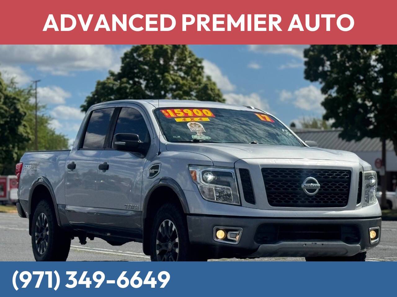 2017 Nissan Titan PRO-4X — Pickup Truck — 150,000 mi — Hillsboro, OR