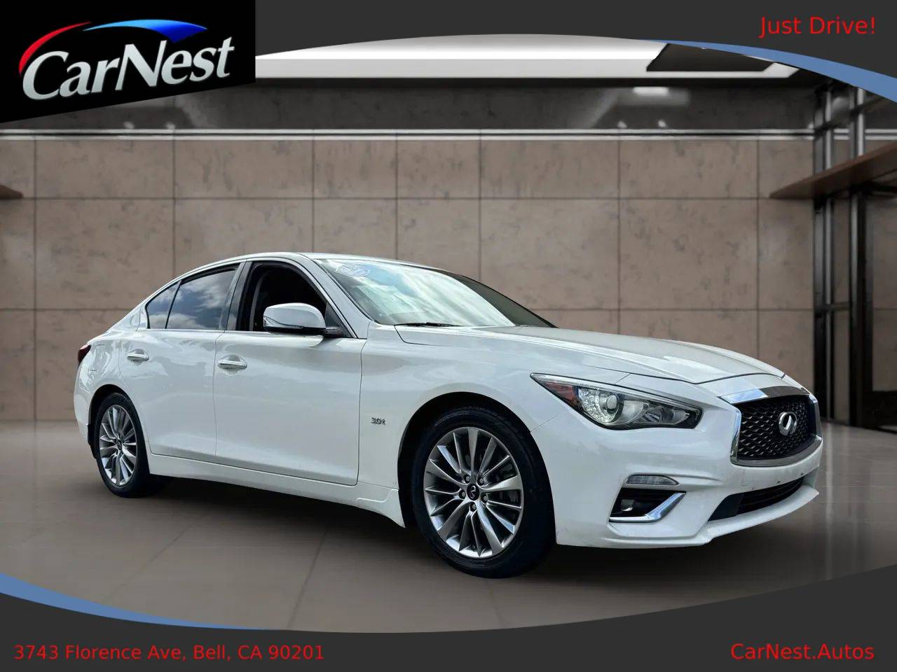 2020 INFINITI Q50 3.0t LUXE — Sedan — 82,916 mi — Bell, CA