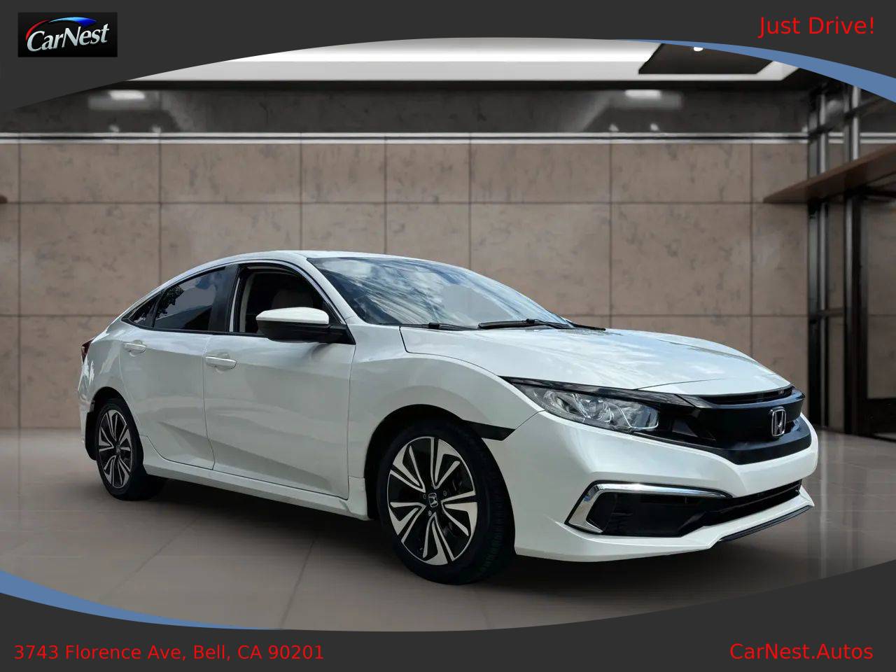 2020 Honda Civic LX — Sedan — 48,297 mi — Bell, CA