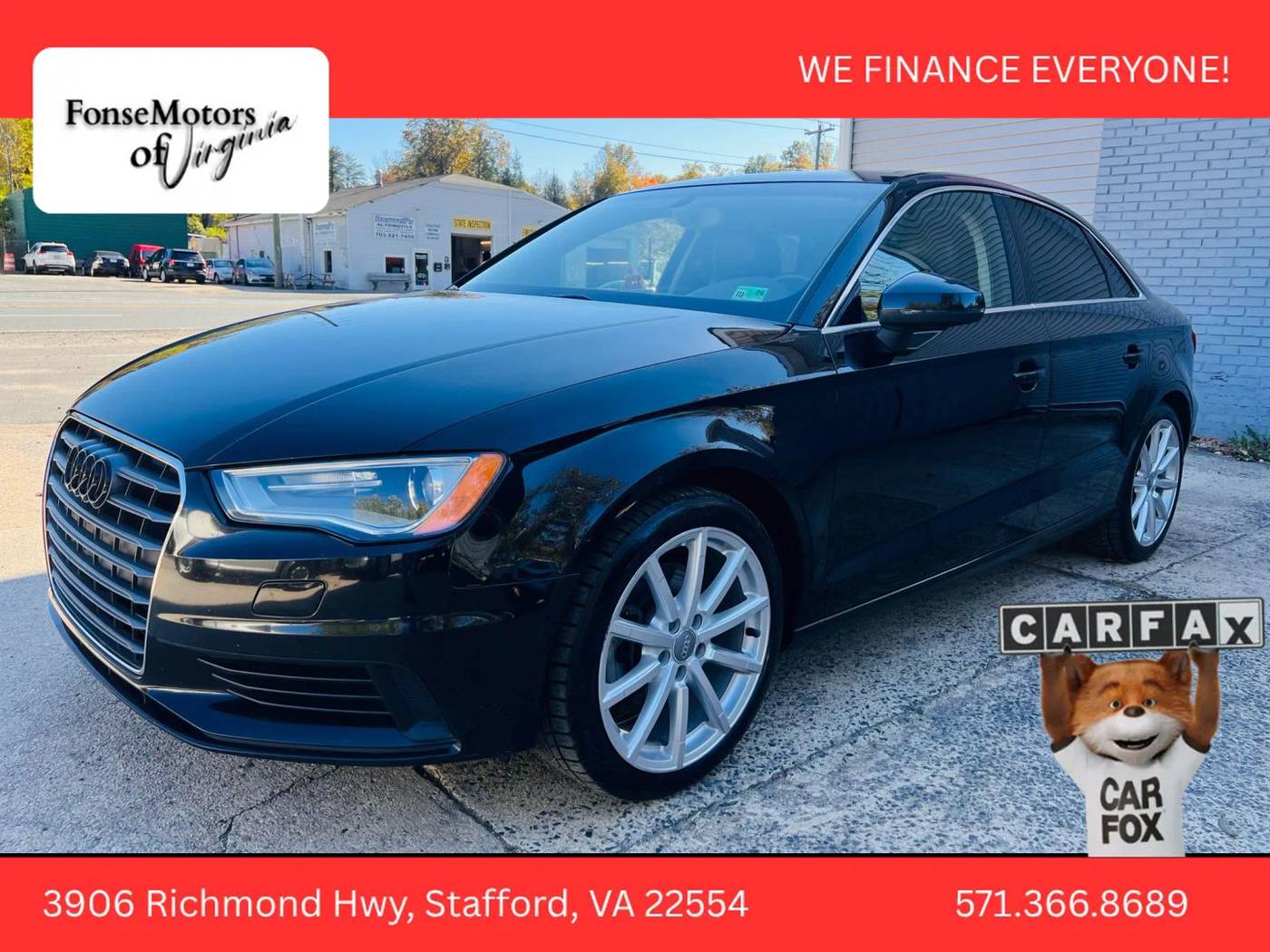 2015 Audi A3 Premium Plus — Sedan — 138,279 mi — Stafford, VA