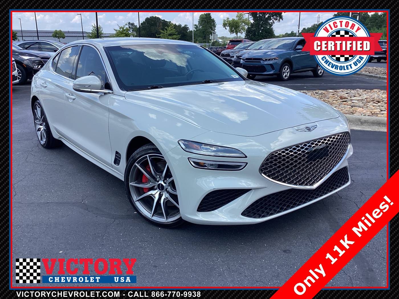 2025 Genesis G70 2.5T — Sedan — 10,965 mi — Charlotte, NC