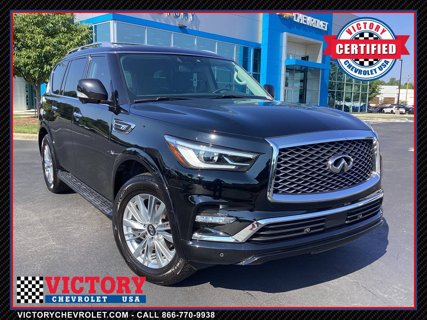 2019 INFINITI QX80 LUXE — SUV — 73,375 mi — Charlotte, NC