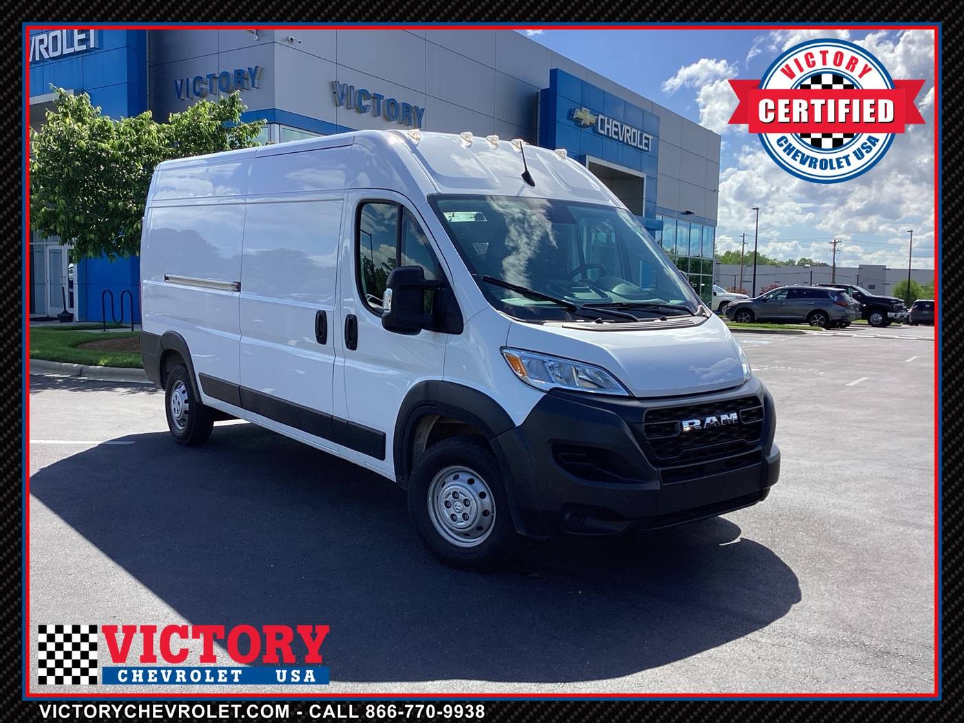 2023 Ram ProMaster Cargo Van 2500 — Cargo Van — 57,755 mi — Charlotte, NC