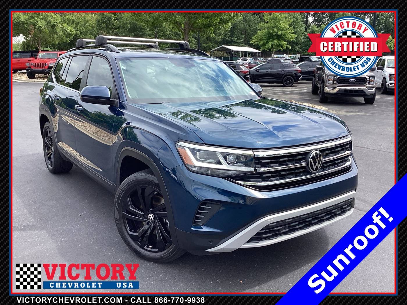 2023 Volkswagen Atlas SE with Technology — SUV — 56,116 mi — Charlotte, NC