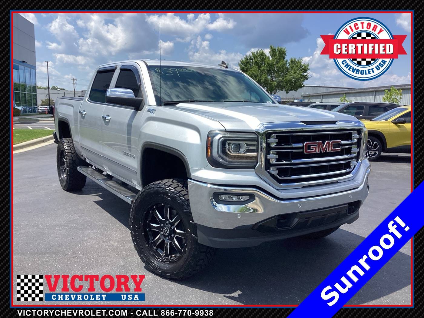 2018 GMC Sierra 1500 SLT — Pickup Truck — 57,886 mi — Charlotte, NC