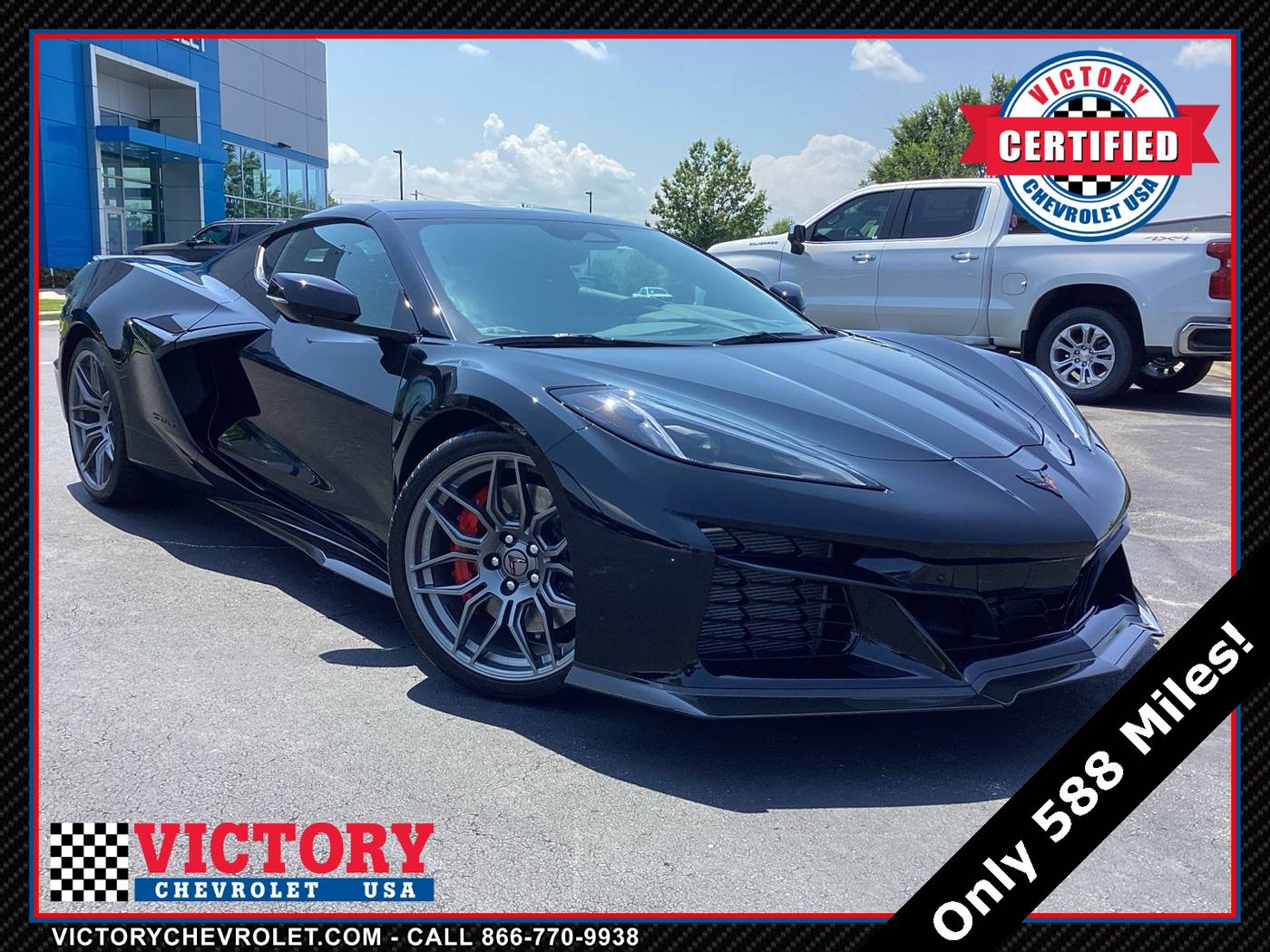 2024 Chevrolet Corvette Z06 3LZ — Coupe — 588 mi — Charlotte, NC