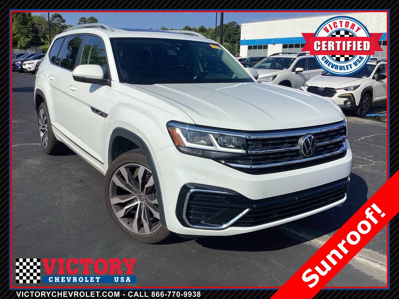 2021 Volkswagen Atlas SEL R-Line — SUV — 64,610 mi — Charlotte, NC