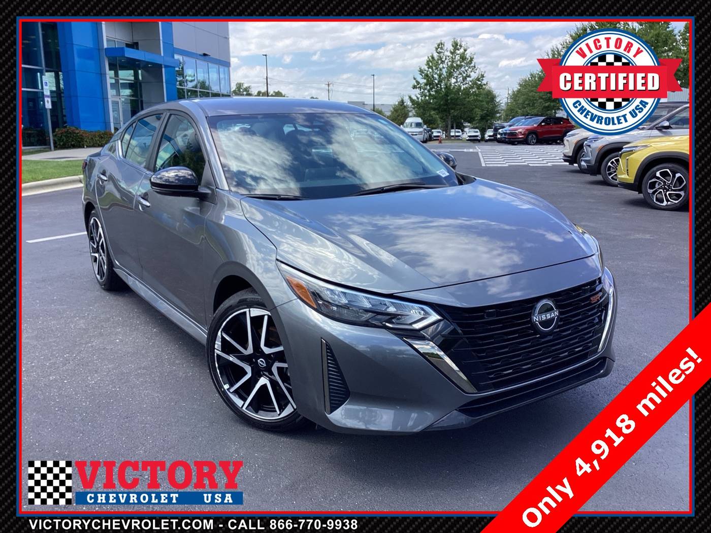 2025 Nissan Sentra SR — Sedan — 4,872 mi — Charlotte, NC