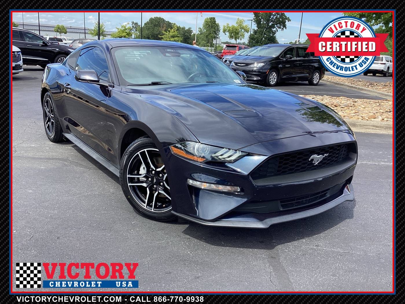 2021 Ford Mustang EcoBoost — Coupe — 67,592 mi — Charlotte, NC