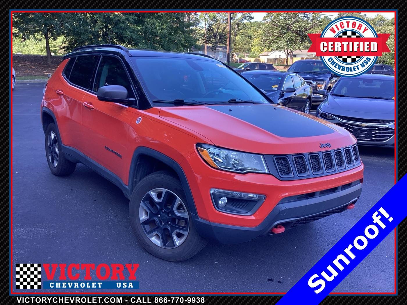 2018 Jeep Compass Trailhawk — SUV — 104,736 mi — Charlotte, NC