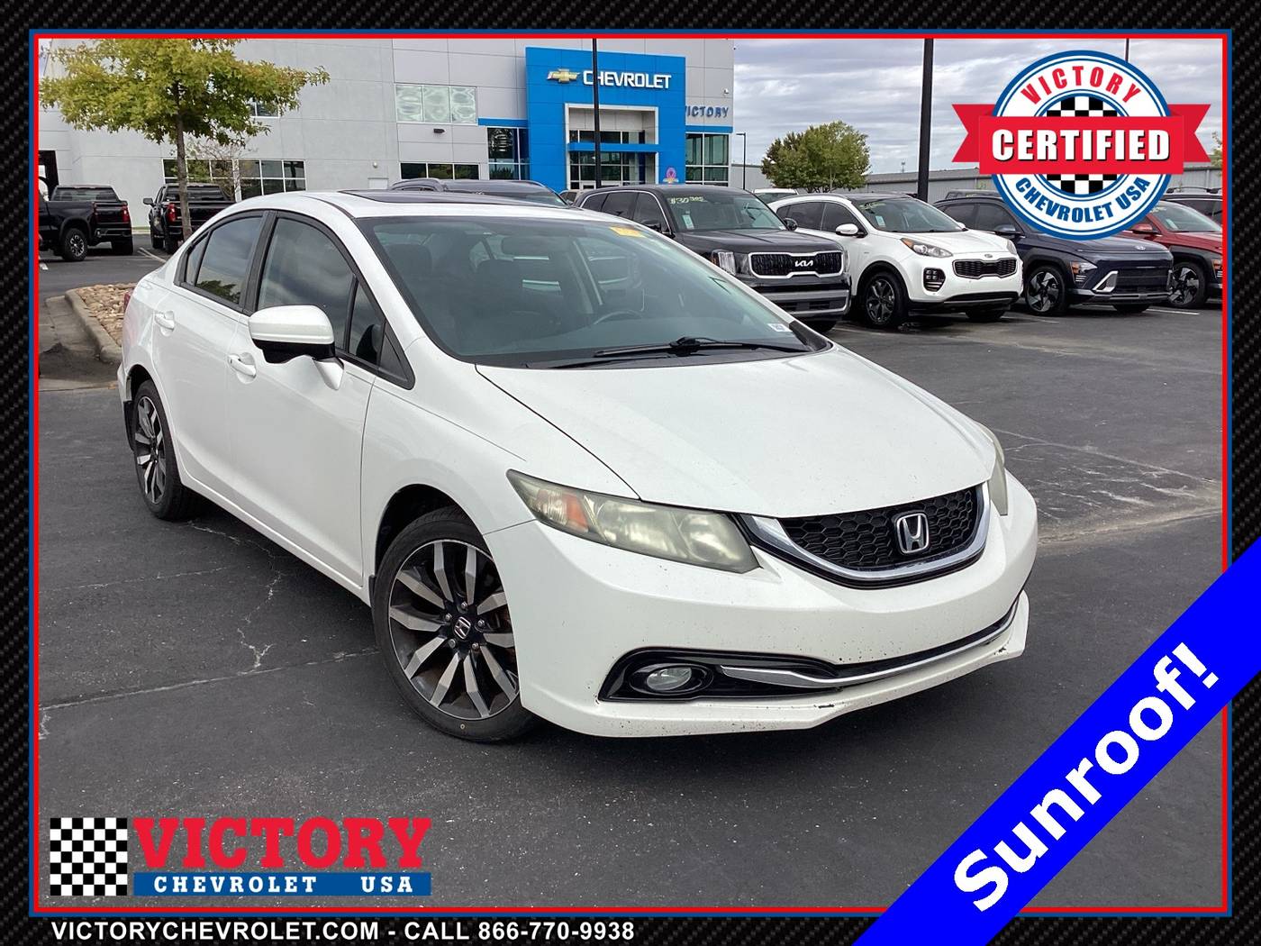 2015 Honda Civic EX-L — Sedan — 153,173 mi — Charlotte, NC