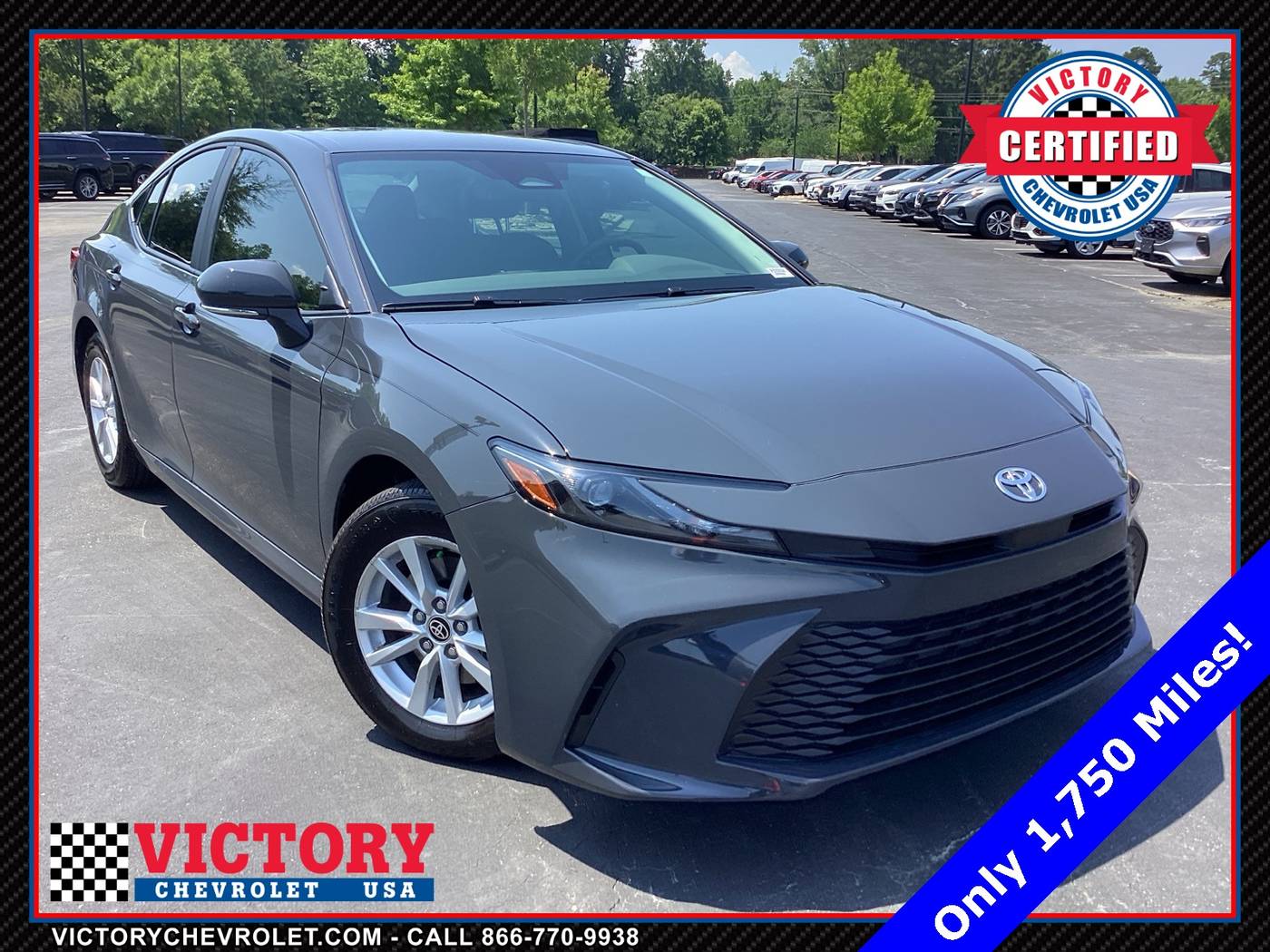 2025 Toyota Camry Hybrid LE — Sedan — 1,748 mi — Charlotte, NC